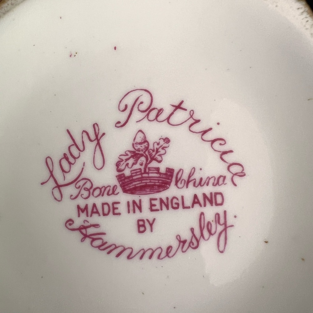 Antique Hammersley lady Patricia dinner for 8 people with tea pot and pitcher - Picture 12 of 16